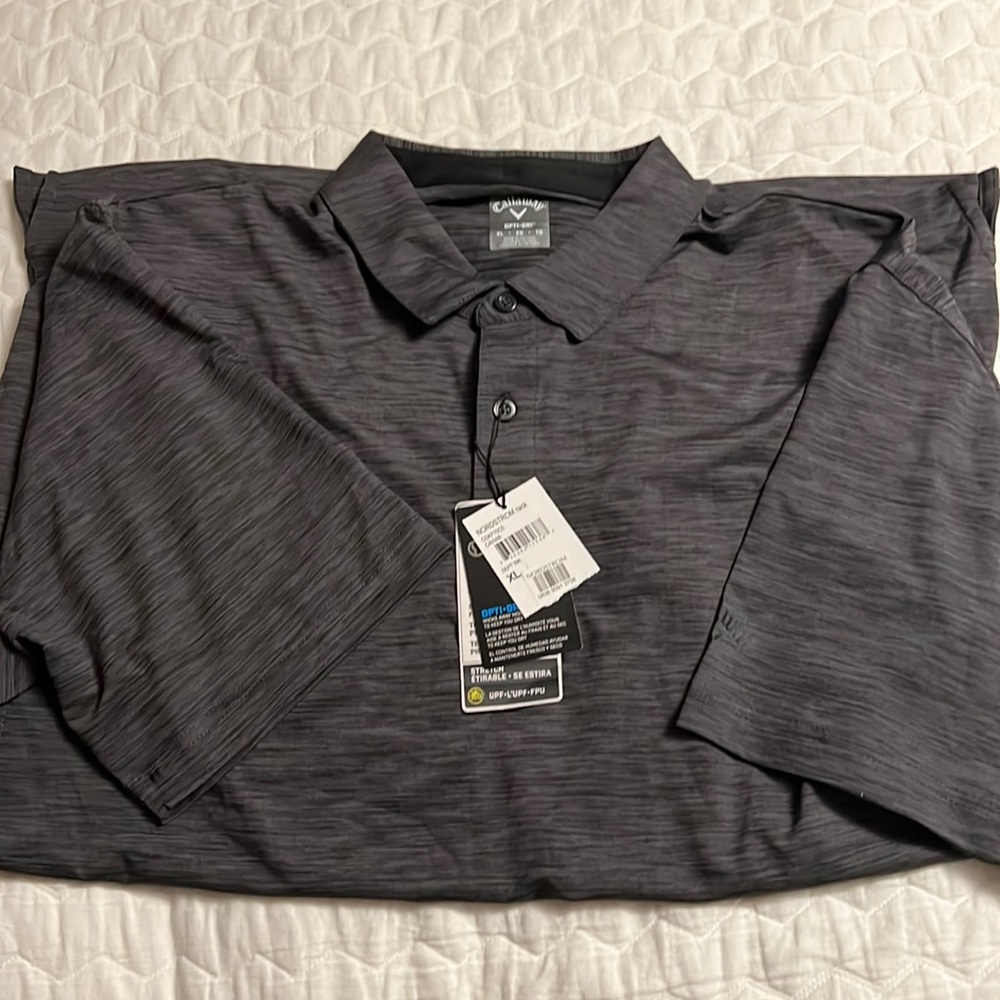 Mens Callaway Golf Shirt (size XL) NWT